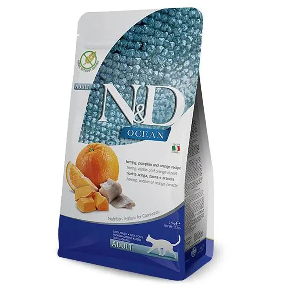 Farmina Nd Ocean Pumpkin Herring Cat Feed 5kg