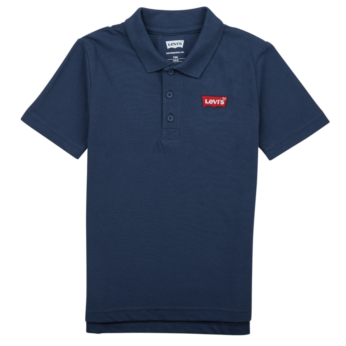 Levi's - BACK NECK TAPE POLO - Marine