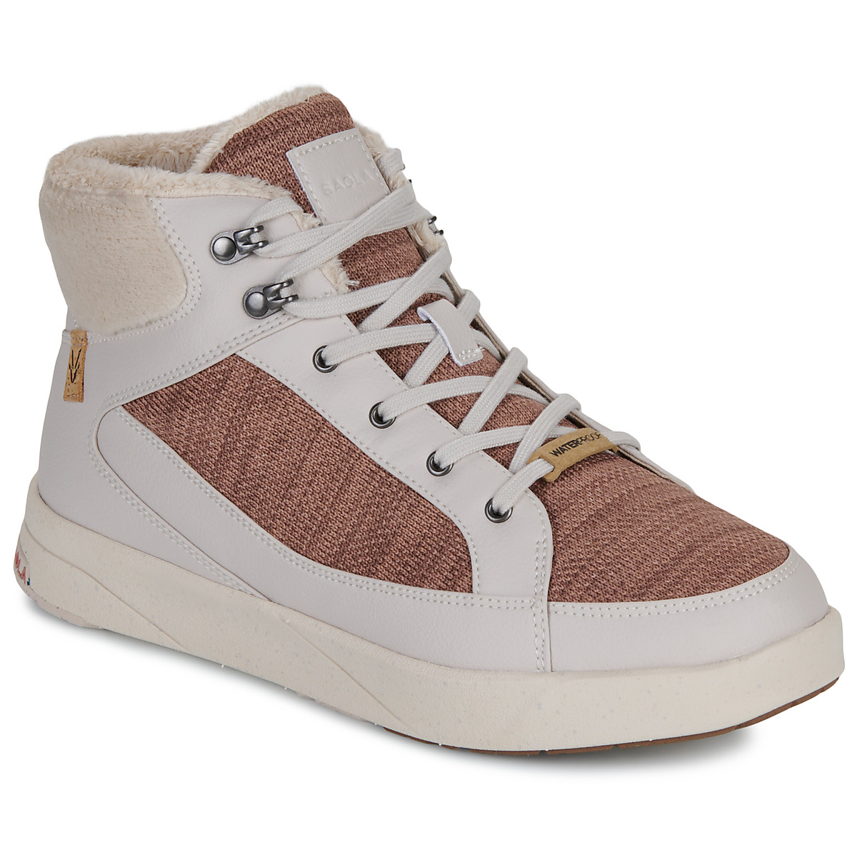 Saola - PICCHU WATERPROOF - White / Brown