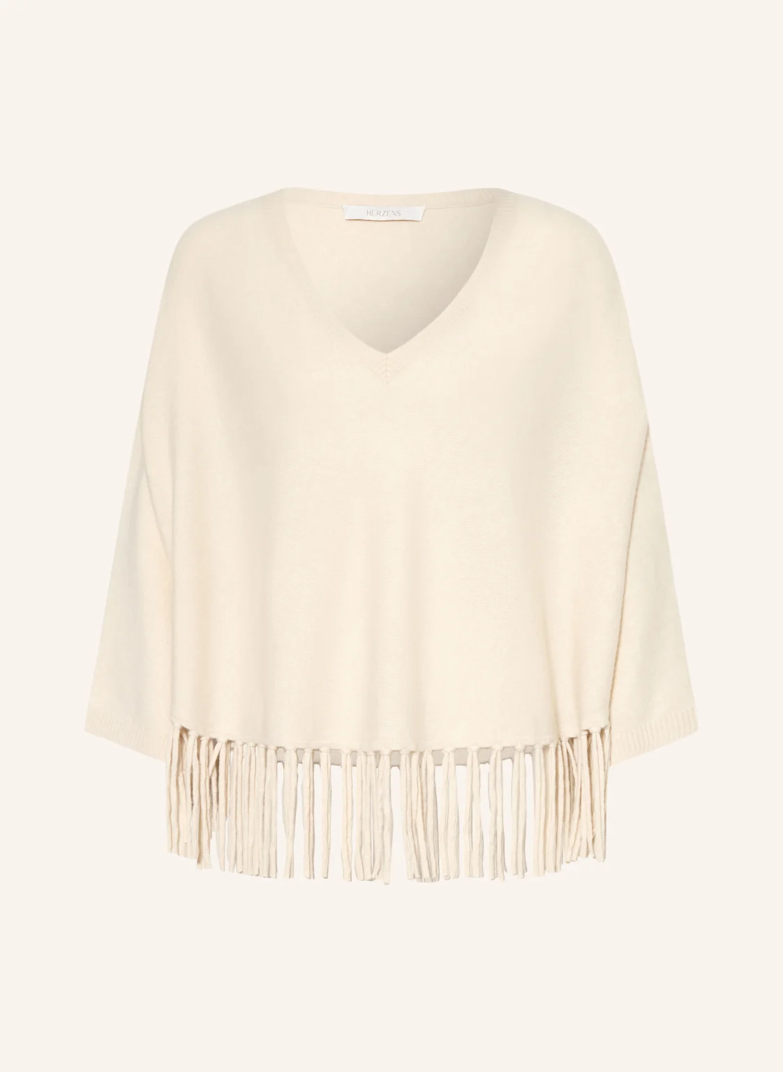 HERZENS Pullover mit Cashmere und 3/4-Arm