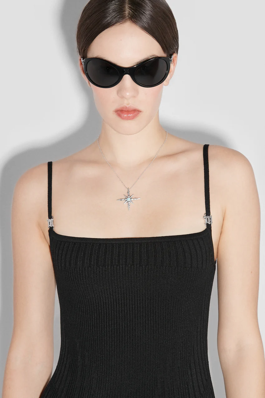 Knitted Seamless Maxi Dress With Slit