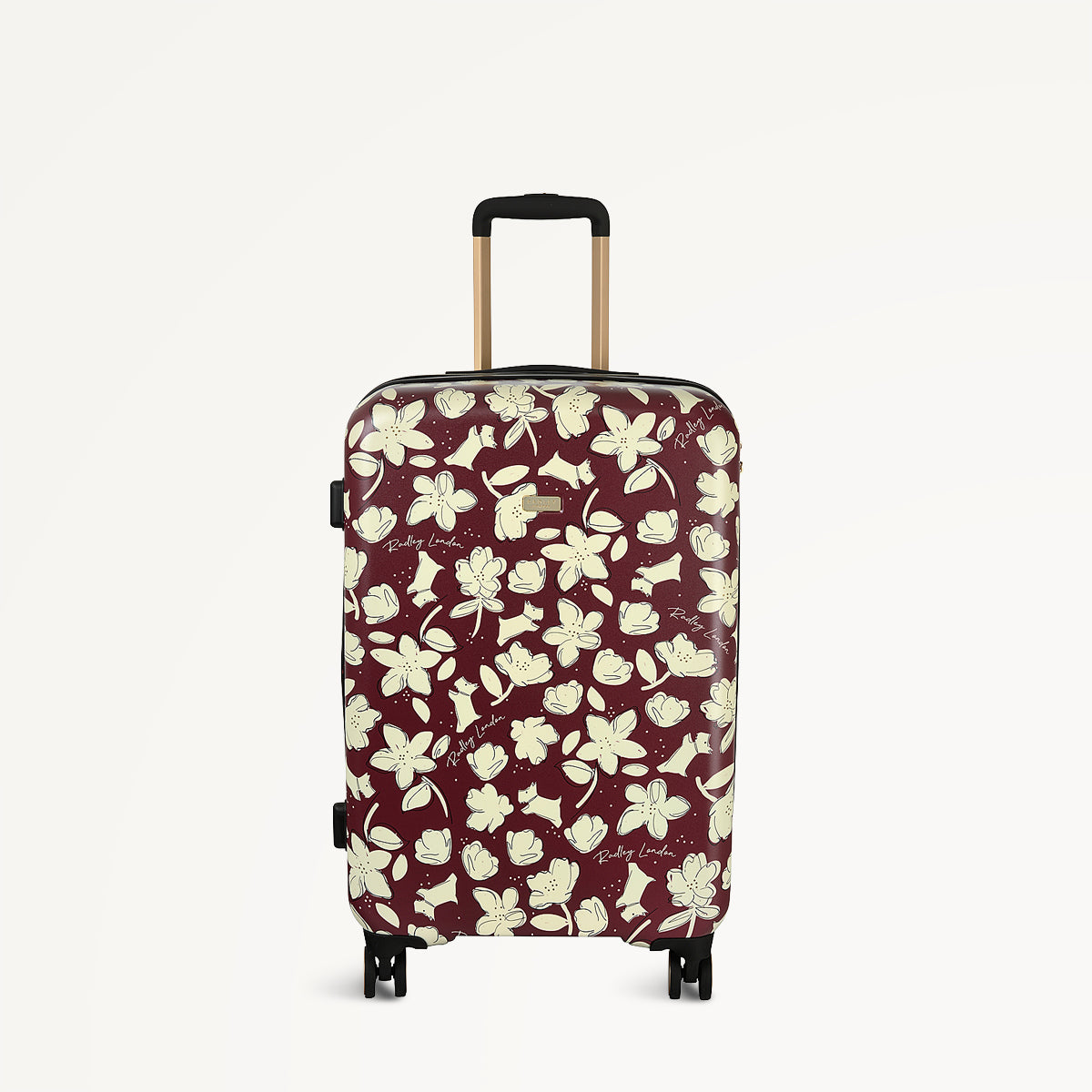 Thrift Floral - 4 Wheel Medium Suitcase