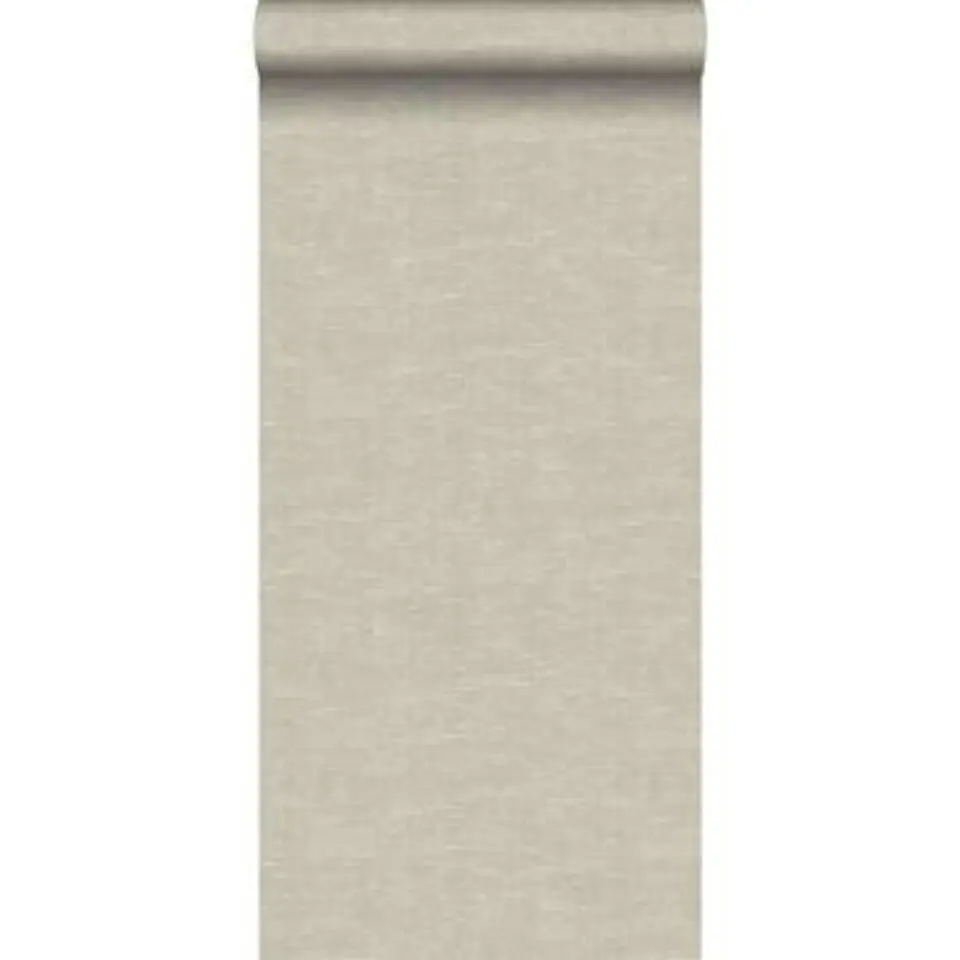 Origin behang - linnenstructuur - beige - 0.53 x 10.05 m