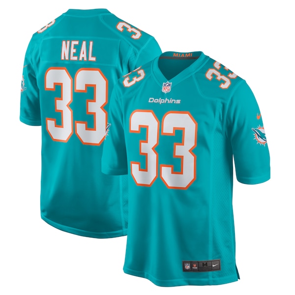 Siran Neal Miami Dolphins Nike  Game Jersey -  Aqua