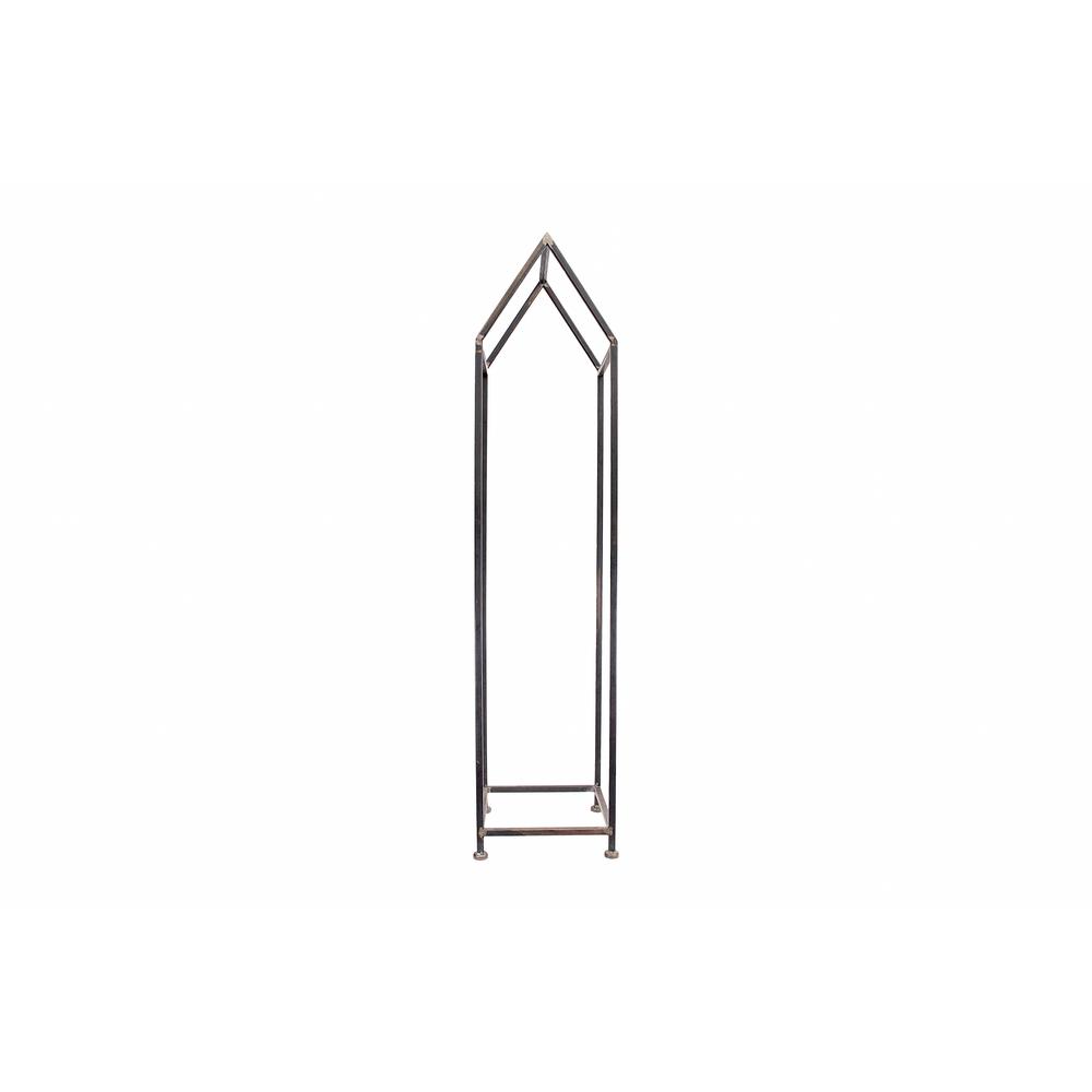 3R Studios House Shaped Metal Log Holder