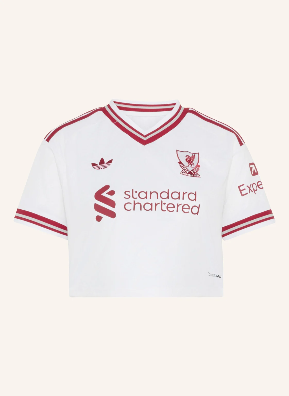 adidas LIVERPOOL FC 26/27 KÜRZER GESCHNITTENES AUSWÄRTSTRIKOT