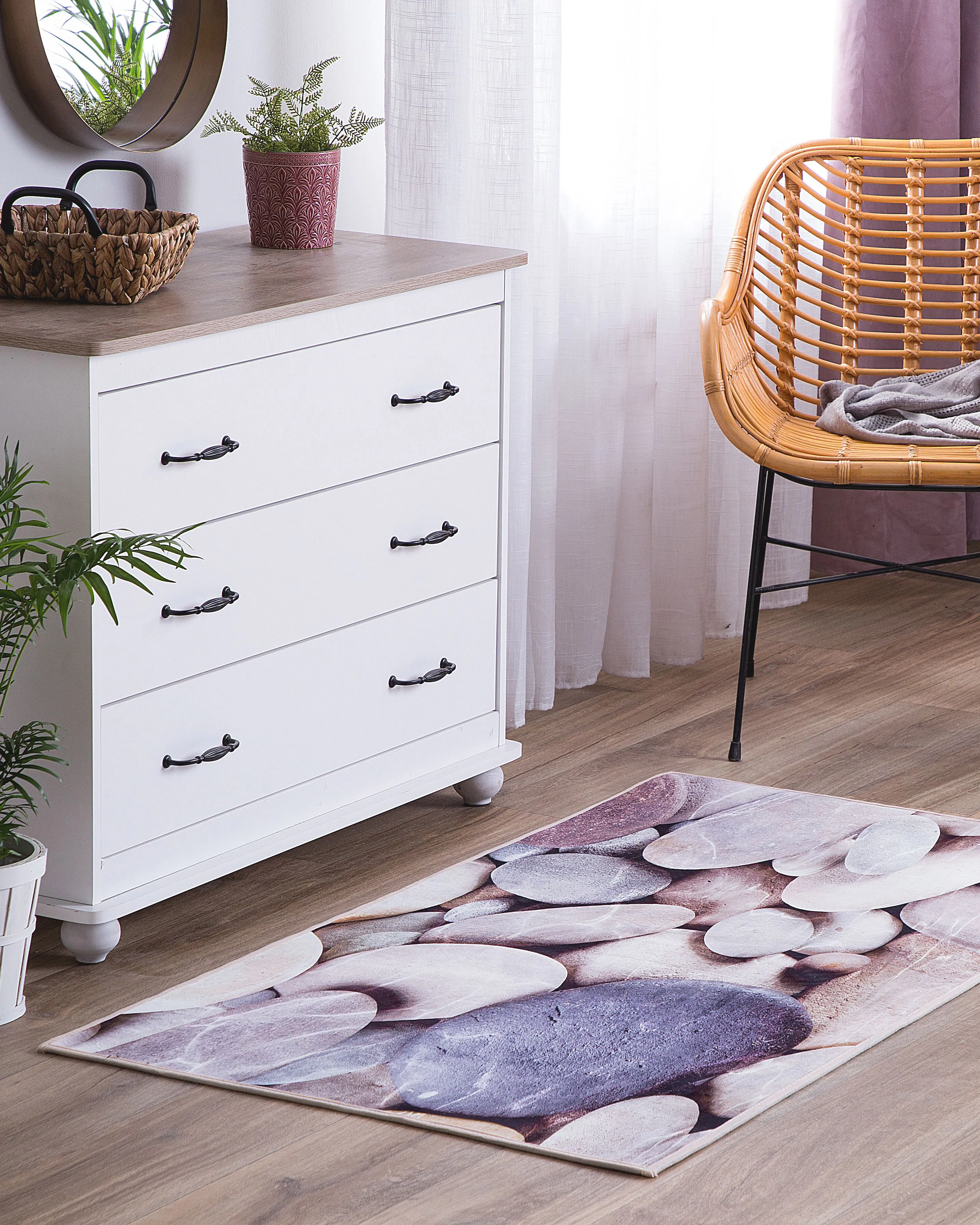 Rug DENIZLI Multicolour 80 x 150 cm