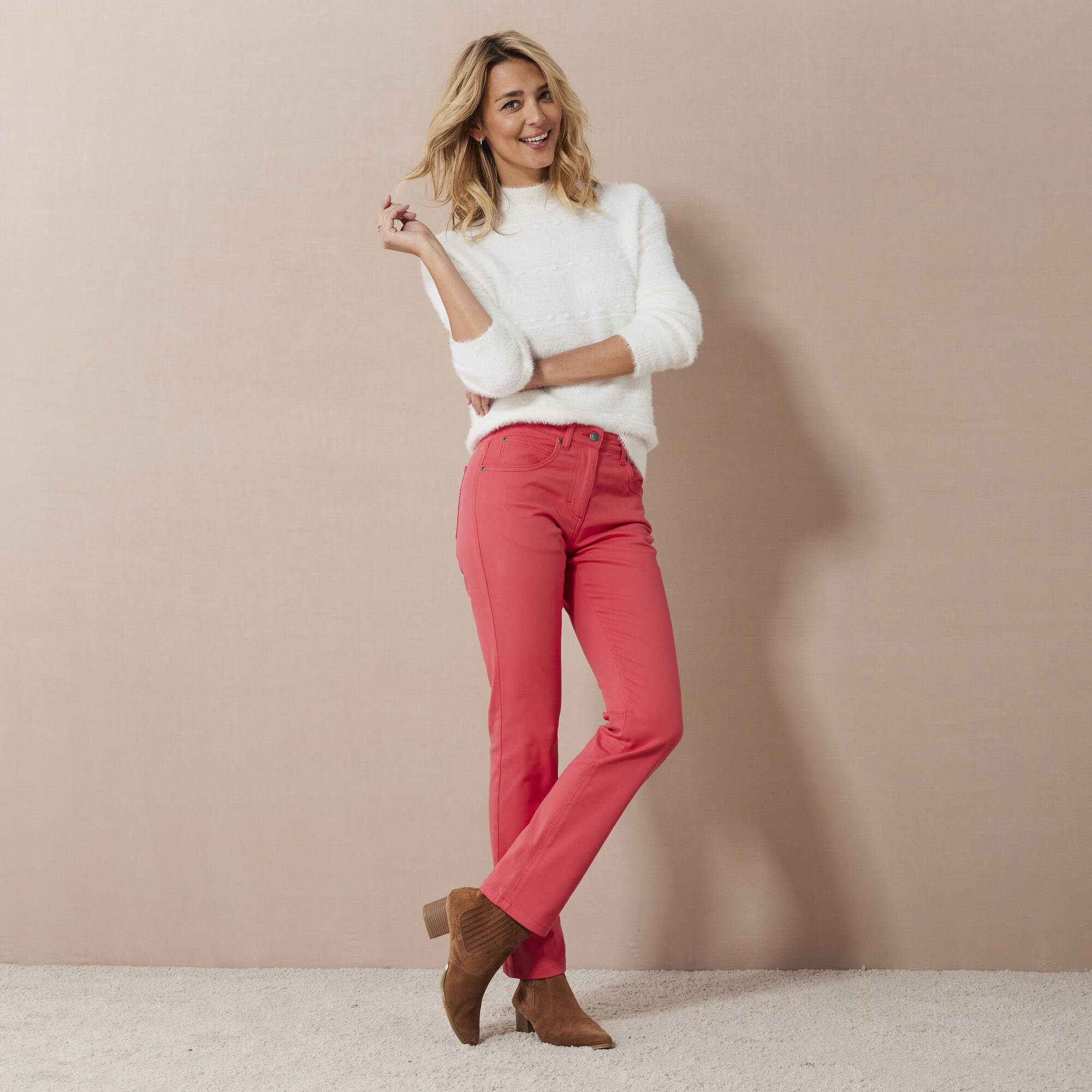 Pantalon sculptant, 5 poches