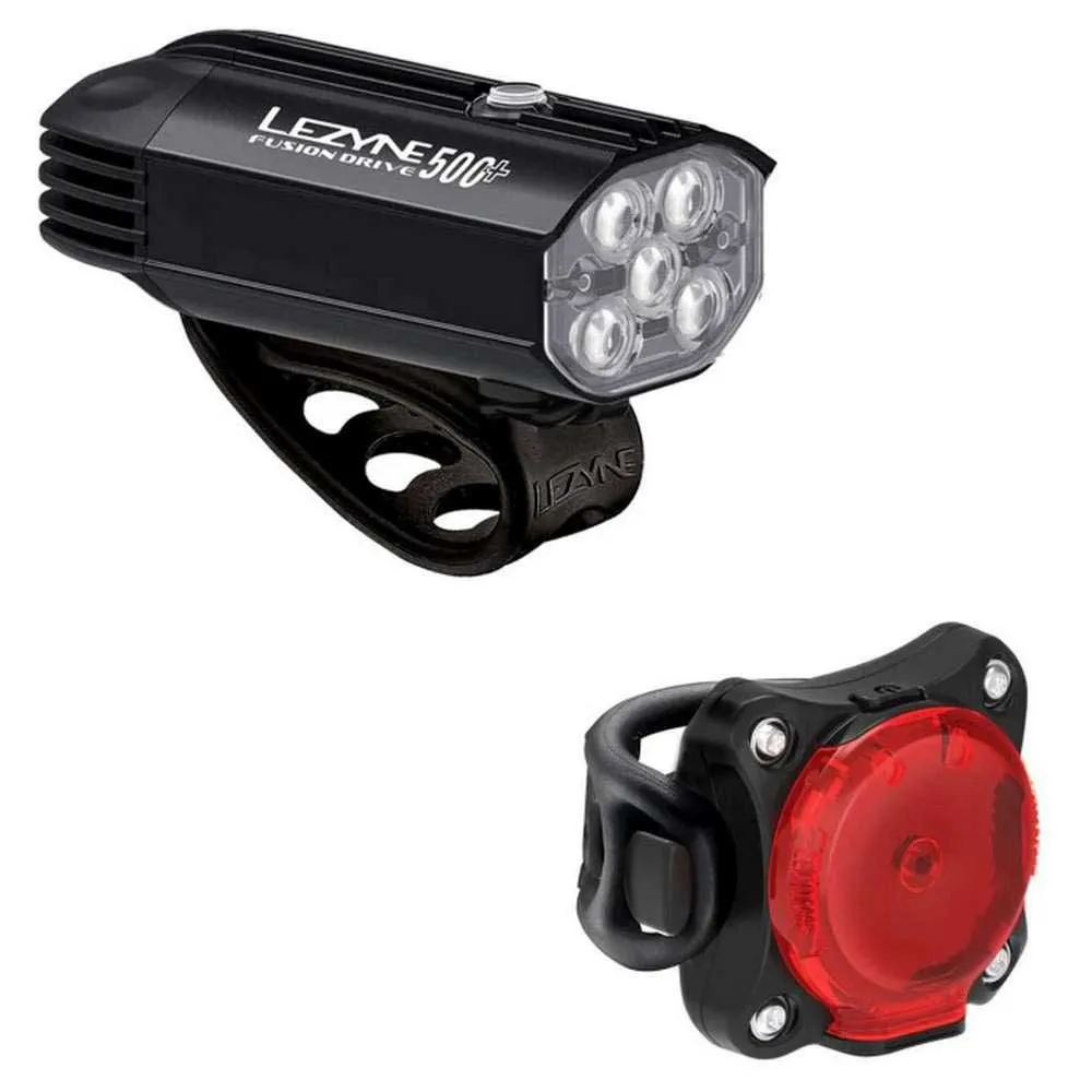 Lezyne Fusion Drive 500  / Zecto Drive 200  light set