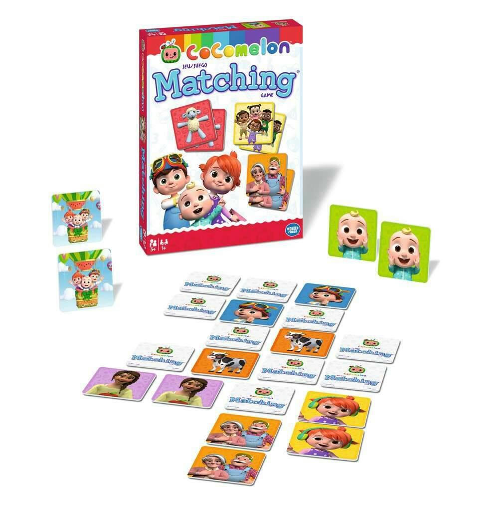 Licensed Classic Picture Matching Games For Kids, Assorted, Ages 3+