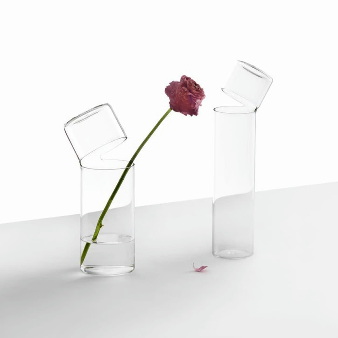 ATTESA - Vase en verre Attesa H31cm