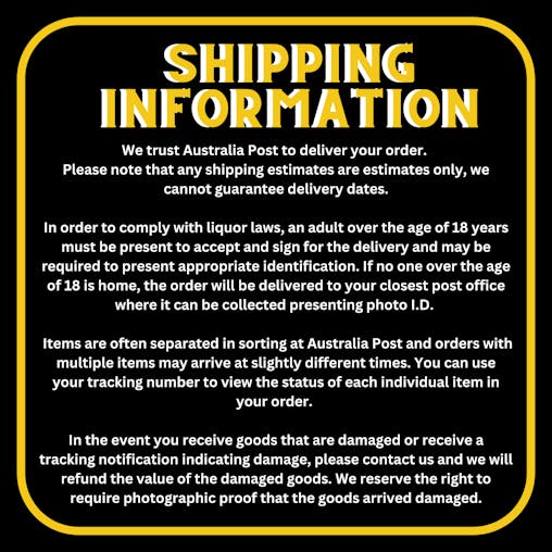 Hard Rated, Original Lemon Flavour, Refreshing Drink, 4.5% ABV, 375mL (Case of 30 Cans)