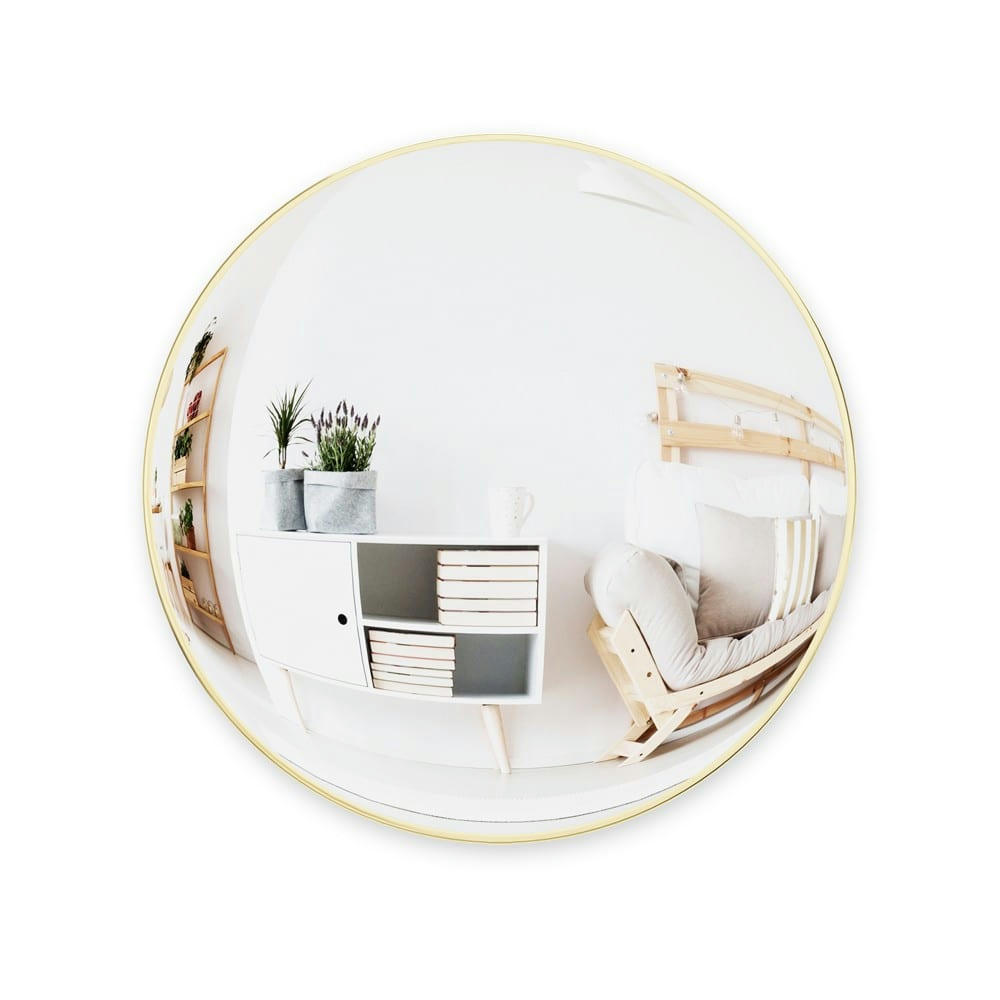 CONVEXA - Miroir convexa polypropylène gris