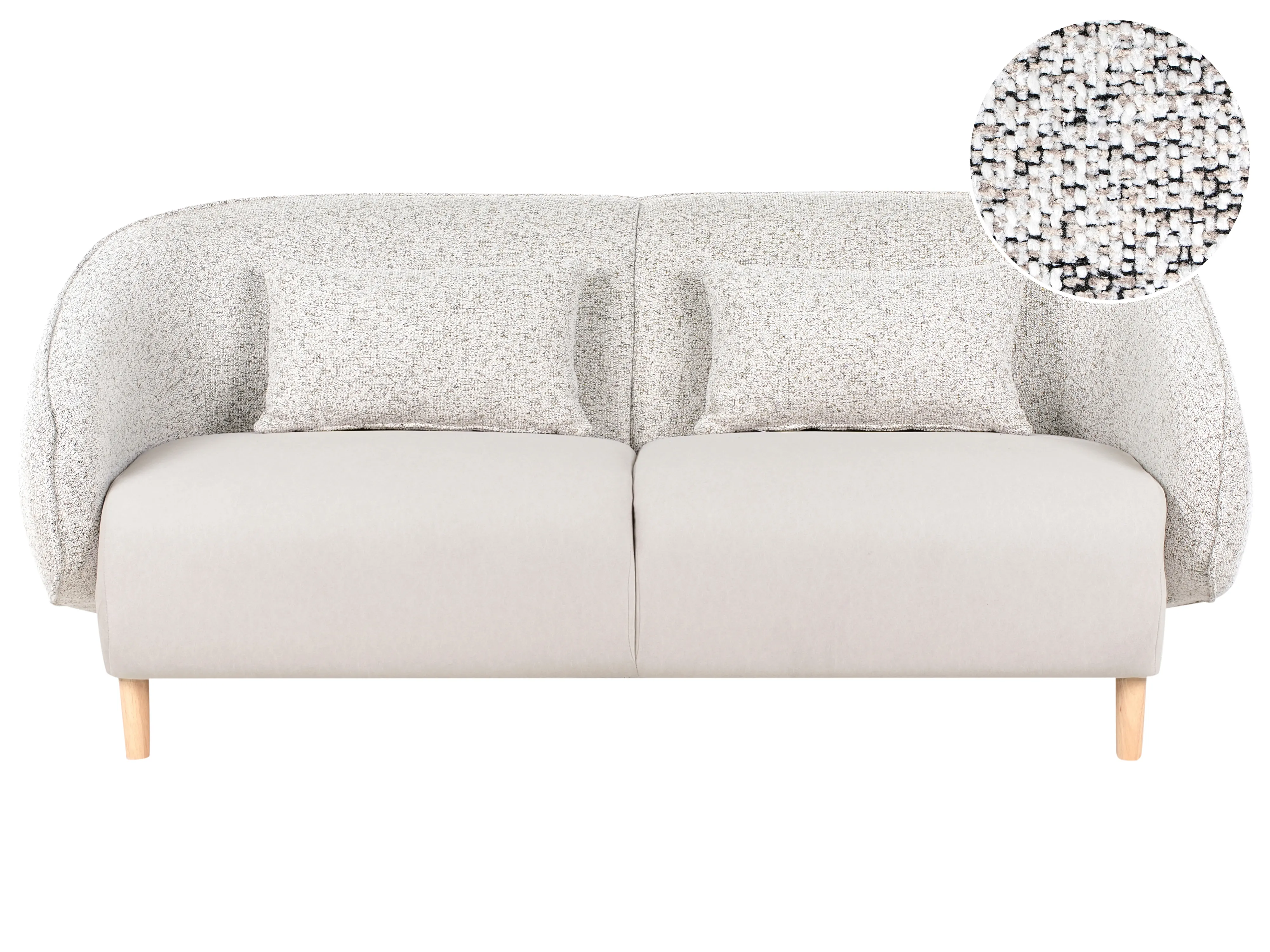 Armchair UMEA Fabric Light Beige