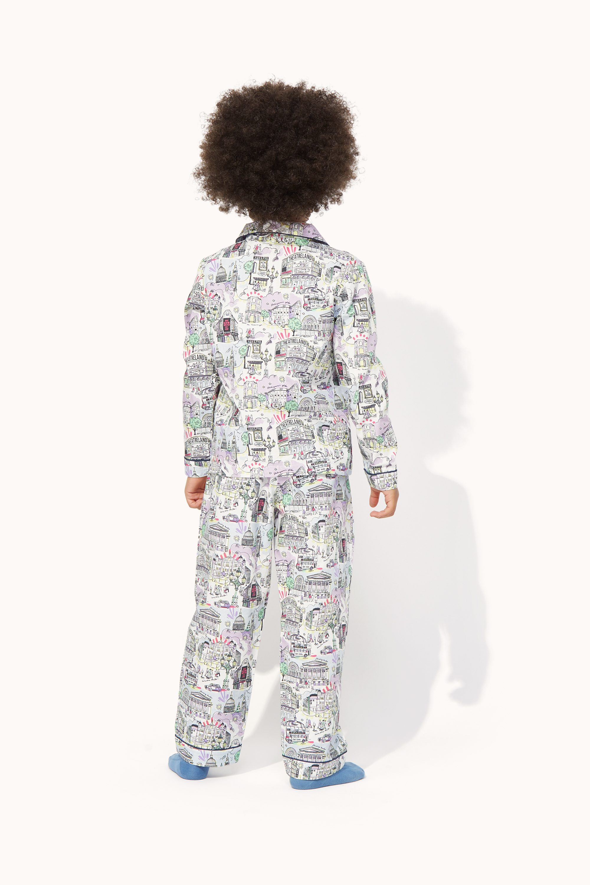 London West End Long Sleeve Woven PJs (1-12 Years)