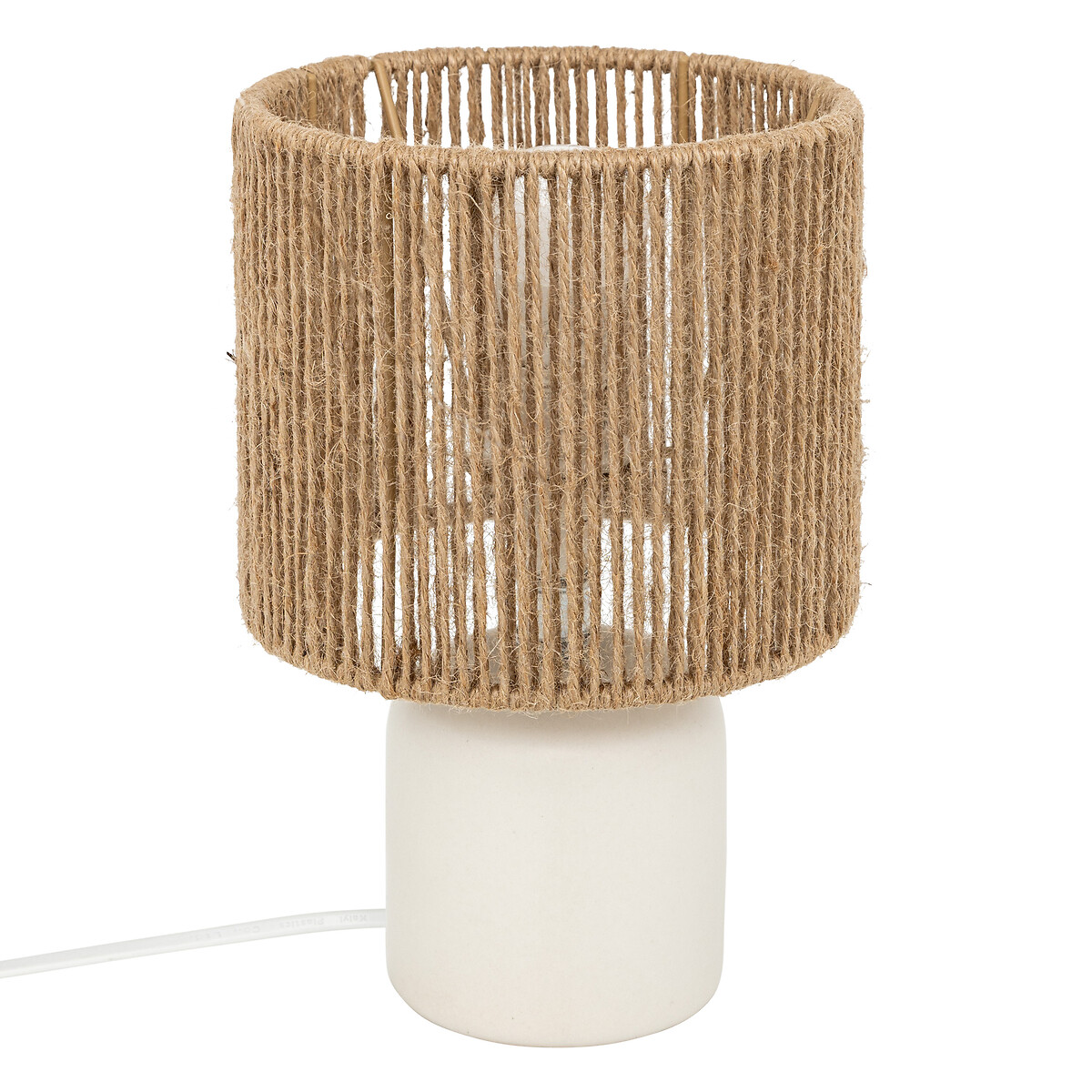 Table lamp "Koby" White, H.24 cm