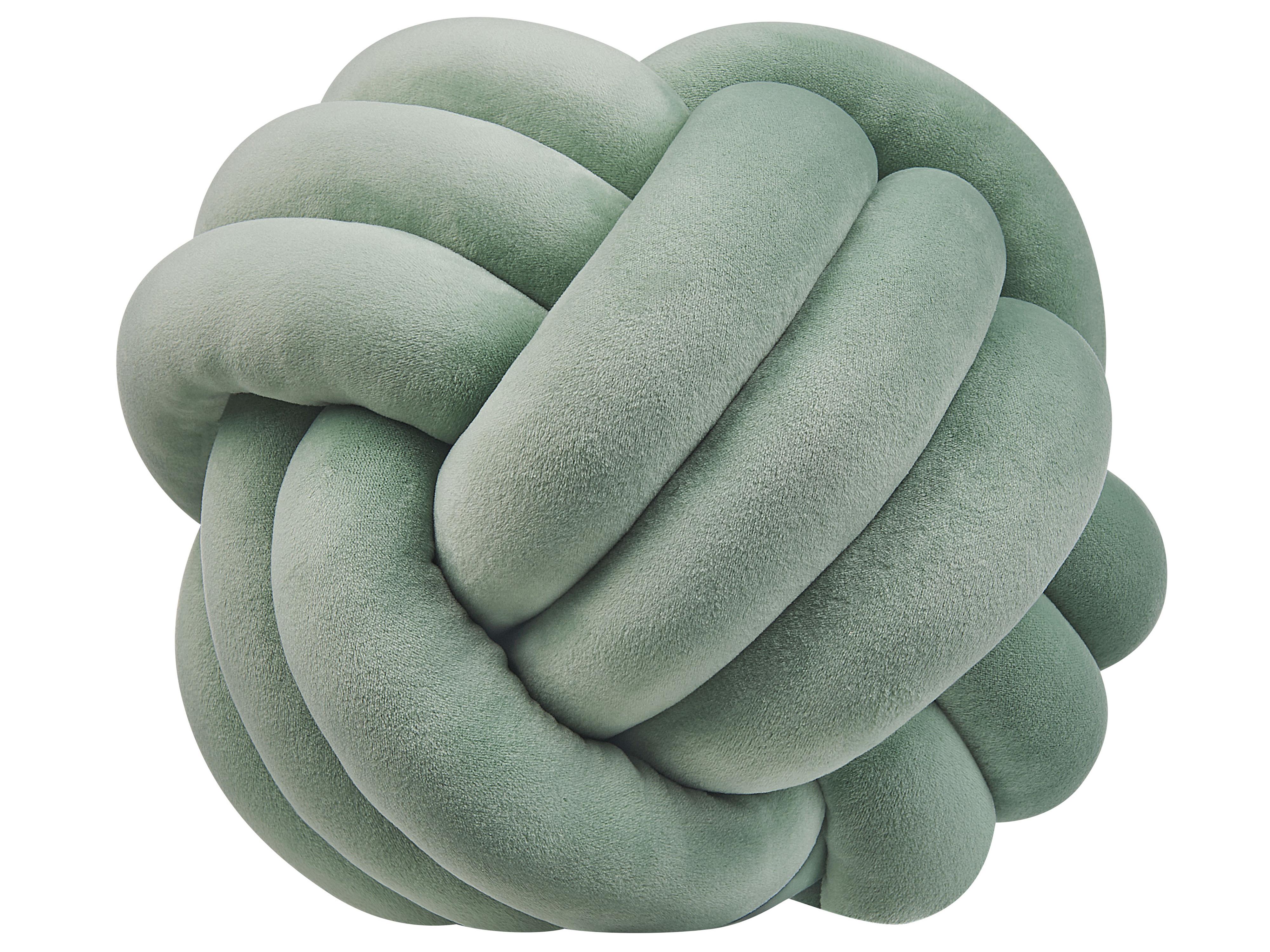 Throw Cushion MALNI Velvet 30 x 30 cm Mint Green Solid