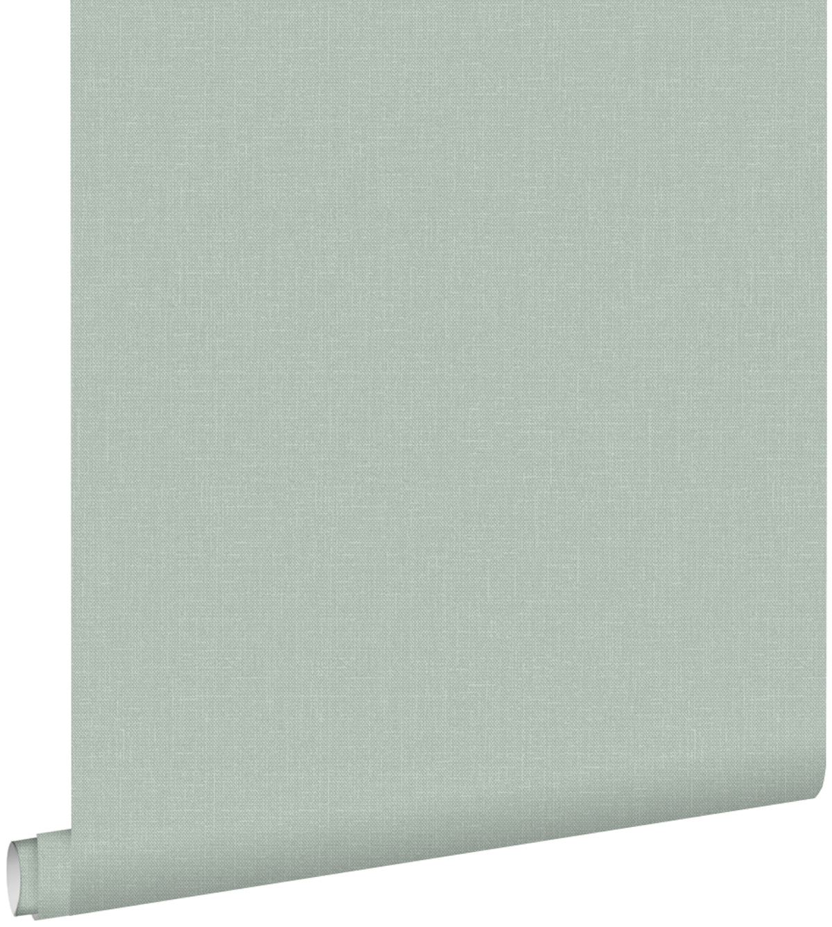 ESTAhome behang linnenstructuur celadon groen - 53 cm x 10.05 m - 148740