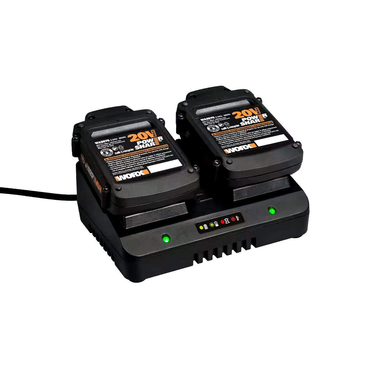 WORX 20V Lithium-ion Dual Port Charger