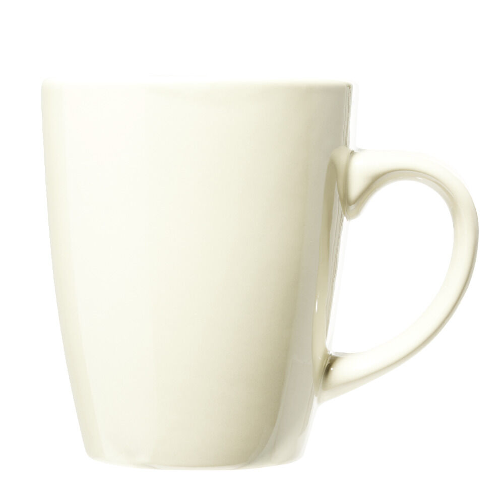 Mug en faïence Madrid beige 360ml Ø8,6cm