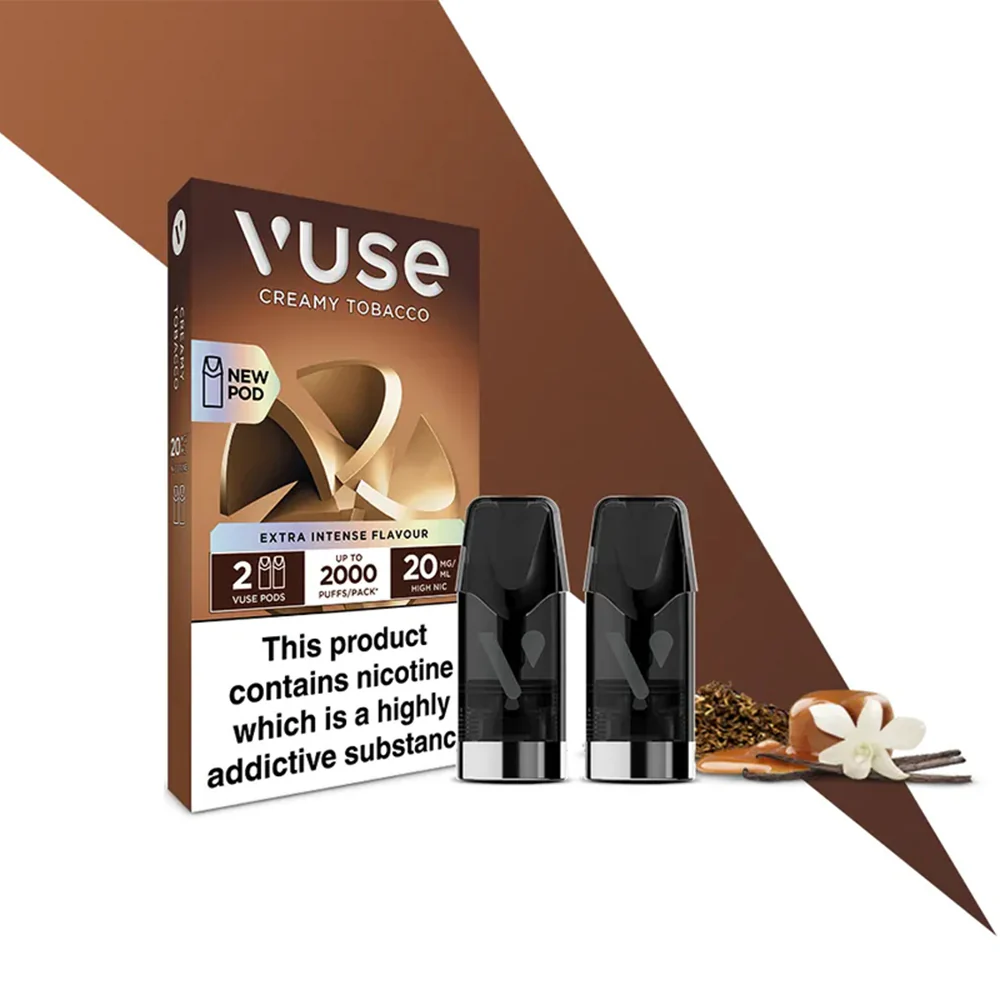 Vuse Intense Flavour Pods Creamy Tobacco 2PK - 20mg