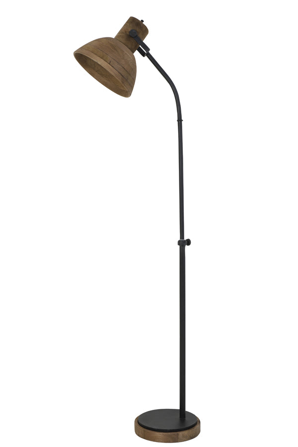 Light & Living vloerlamp IMBERT - 47x29x129cm - bruin