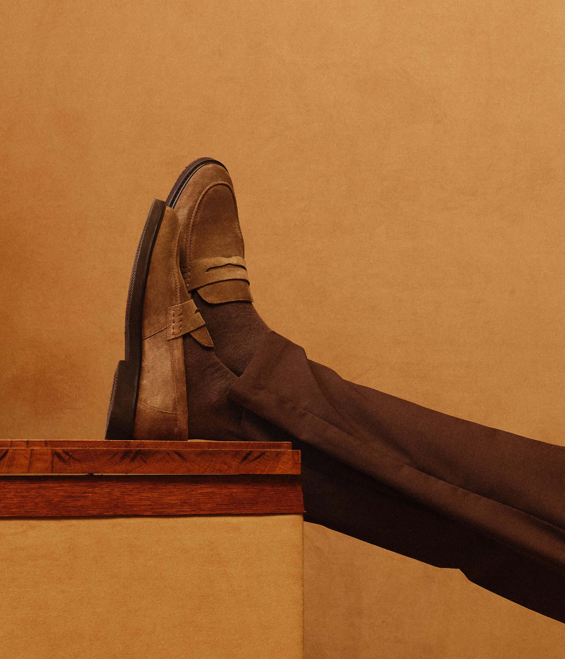 Mocassin Olivier fauve