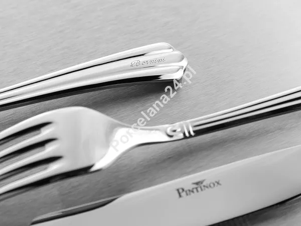 Komplet sztućców 24 cz. na 6 osób Pintinox 1929 - Bernini (3.0 mm) 23.BER.K24