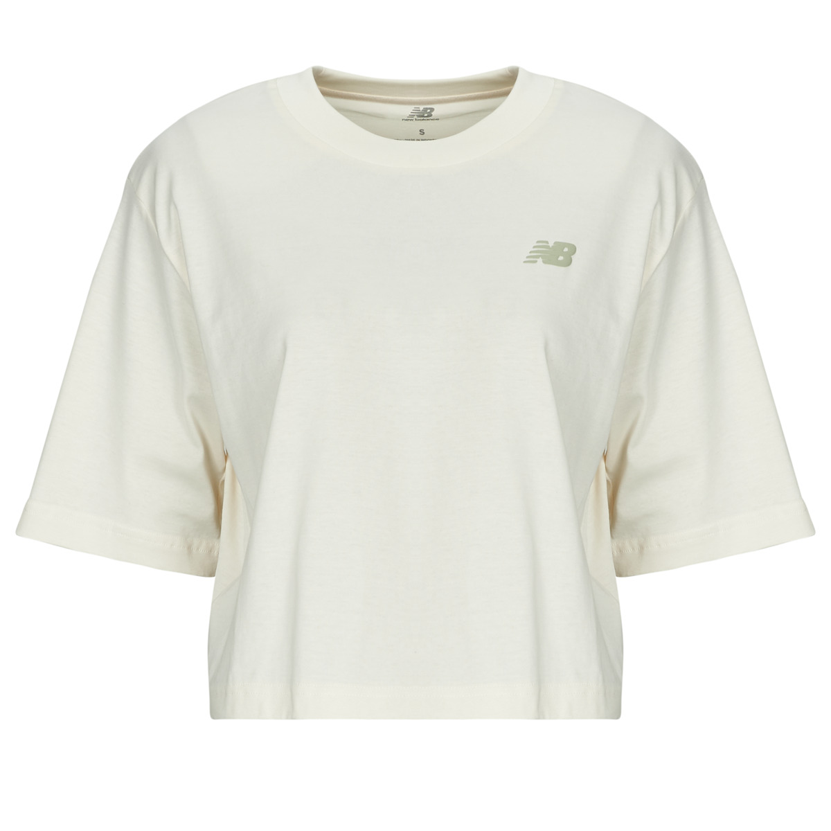 New Balance - LINEAR HERITAGE RELAXED T-SHIRT - Beige