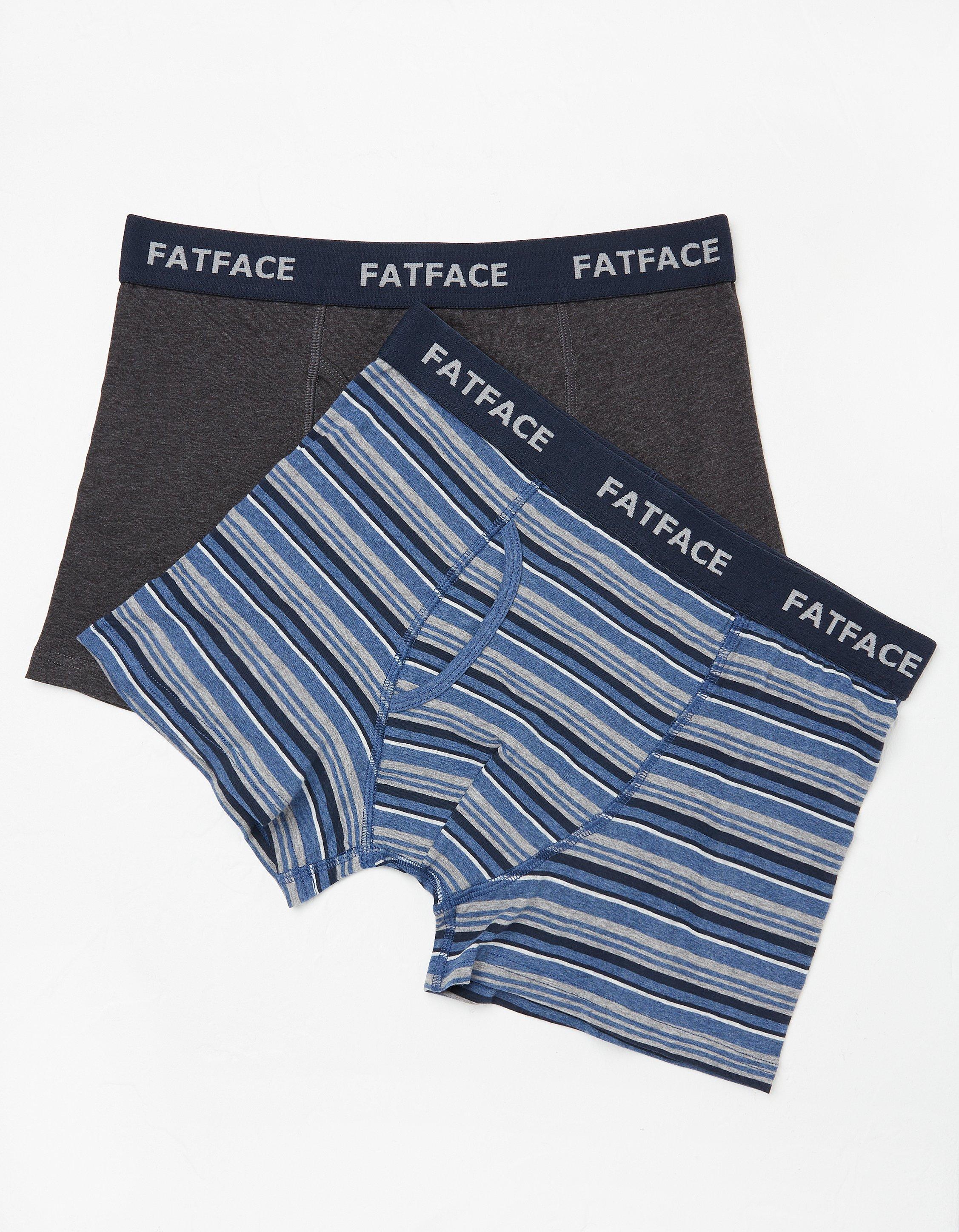 Two Pack Wittering Stripe Boxers