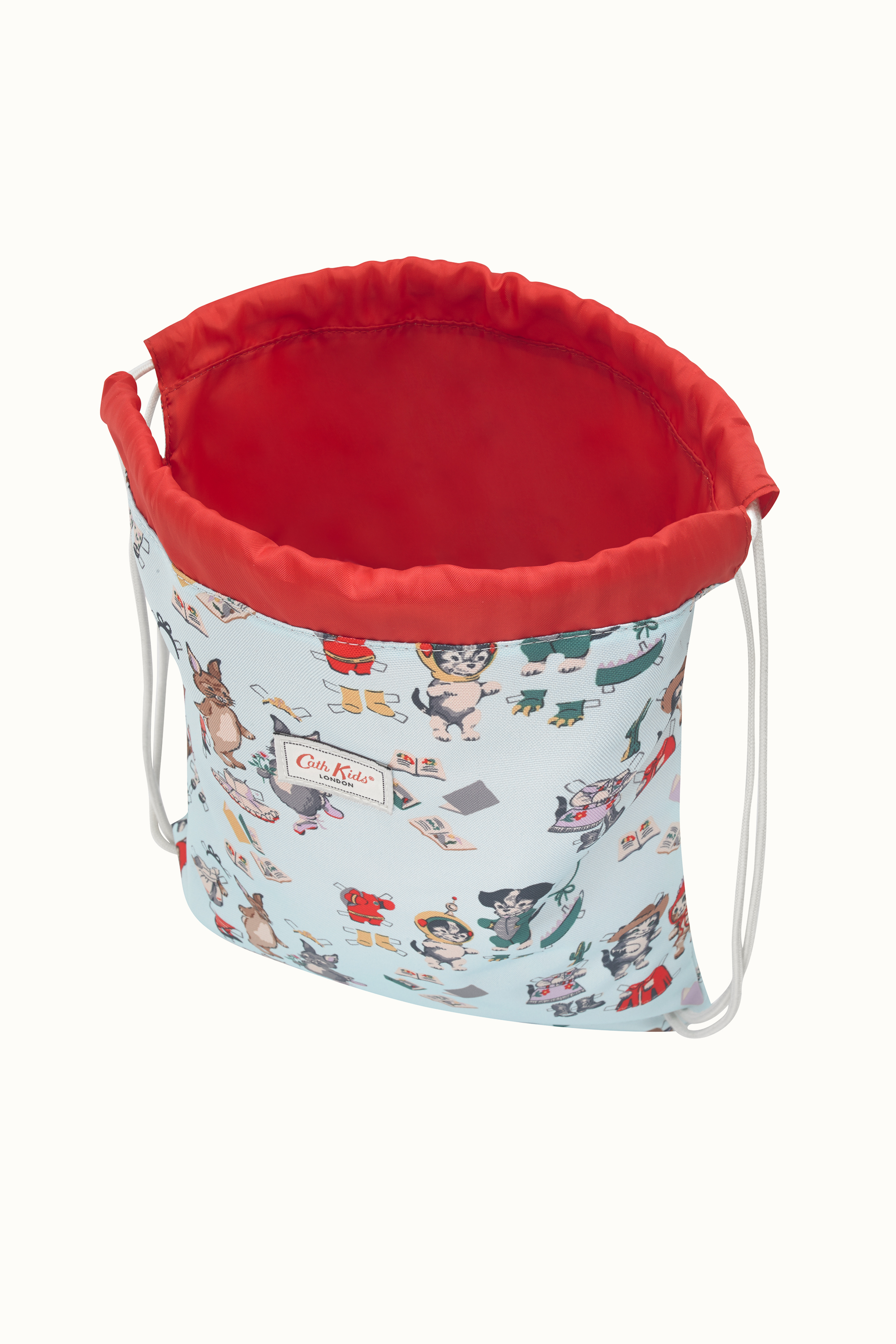 Paper Dolls Kids Drawstring Bag