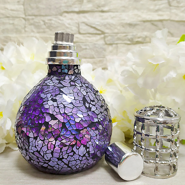 Pack économique Lampe Catalytique Mosaïque de minuit   Wild Strawberry (200 ml)   Nettoyant Neutre (200 ml)   Mèche de Rechange