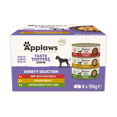 Applaws Taste Toppers Mixed Pack 8 x 156g