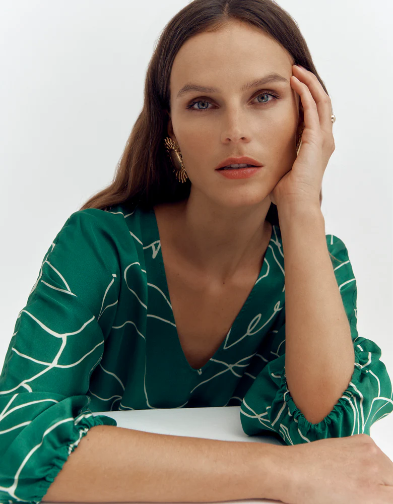 Blouse imprimée CLIGNE/87117/611