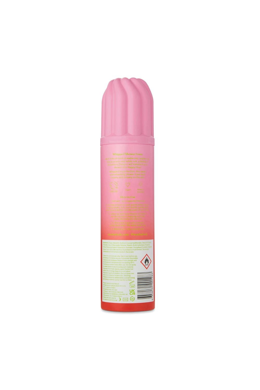Sundae Strawberry Daiquiri Shower Foam 265ml