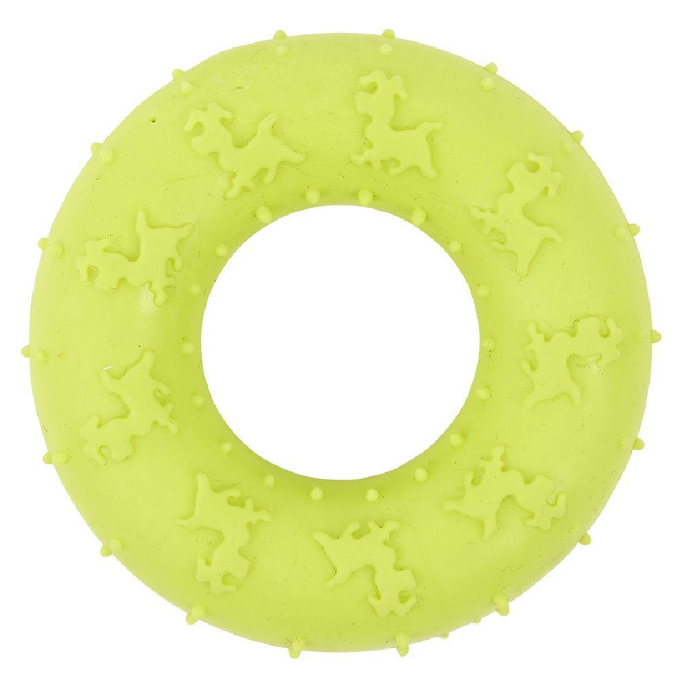 Jouet pour chien forme Cercle en caoutchouc Ø7 cm