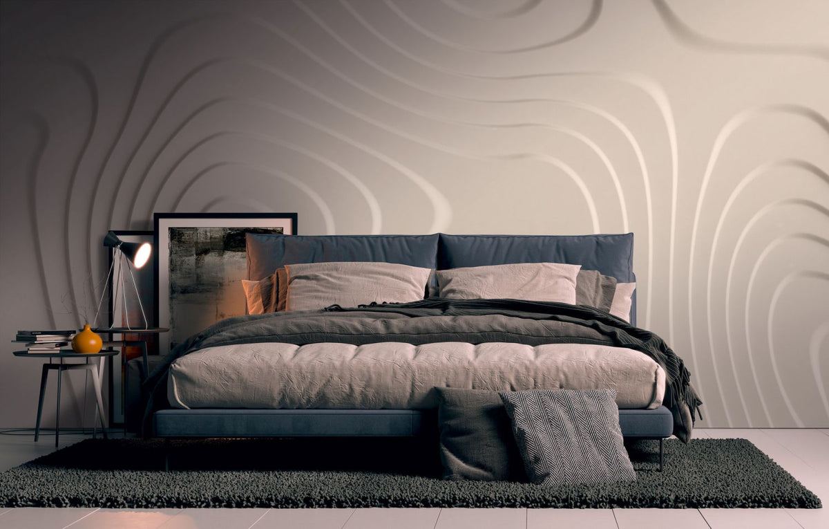 One Wall one Role fotobehang 3D-motief beige - 371 x 280 cm - AS-382921