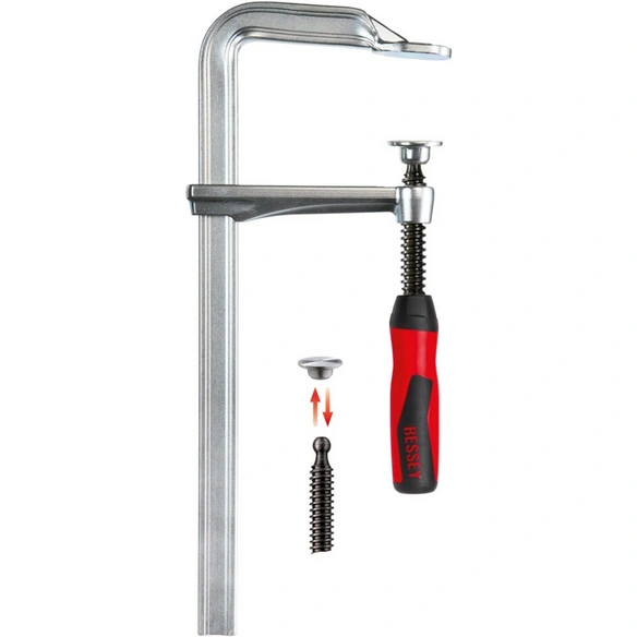 Schraubzwinge, Bessey Ganzstahl-Schraubzwinge 160/80mm