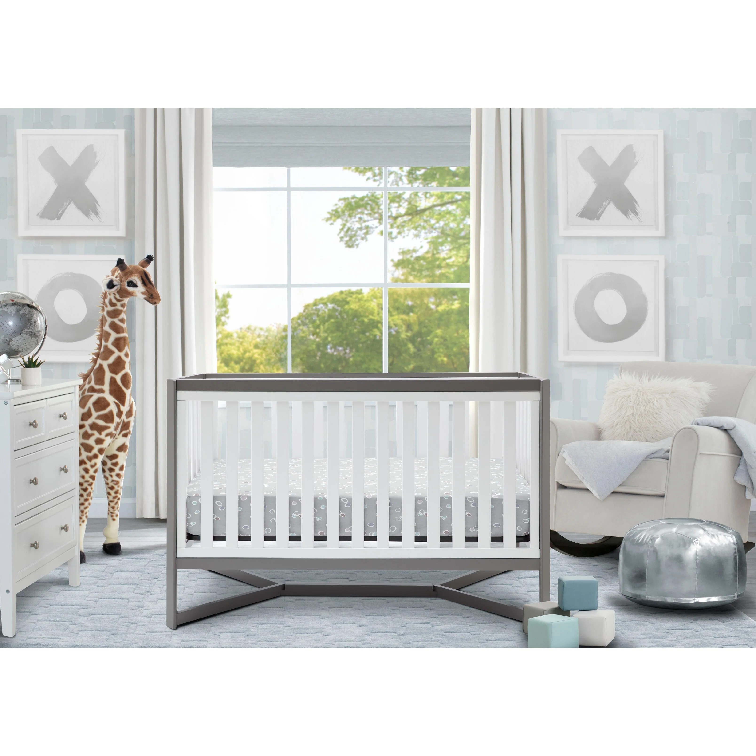 Delta Children Tribeca 4-in-1 Convertible Crib