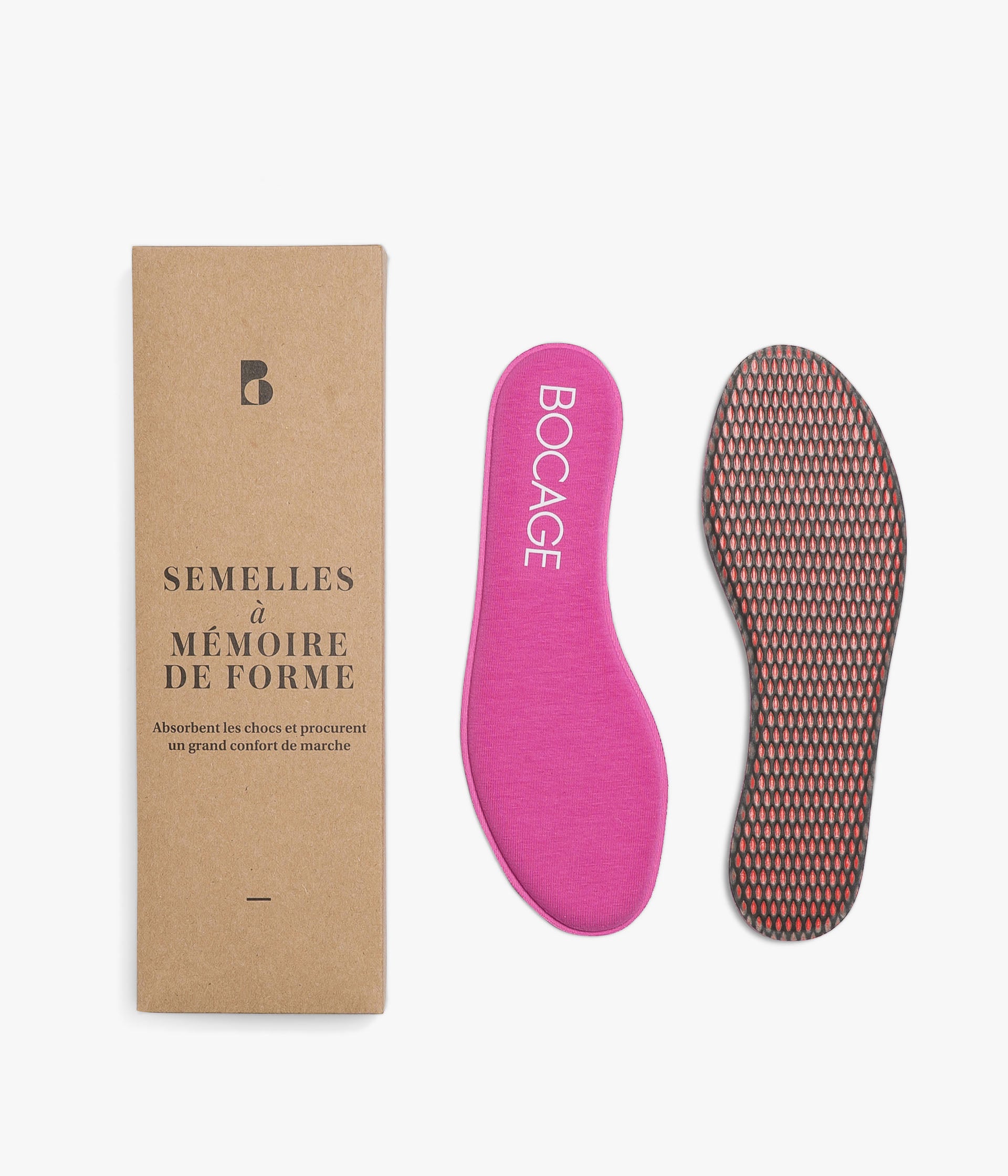 Semelle mémoire de forme femme