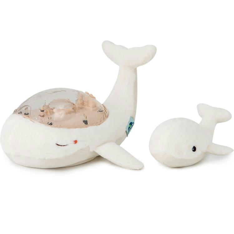 - Veilleuse peluche Baleine Tranquil Whale blanche