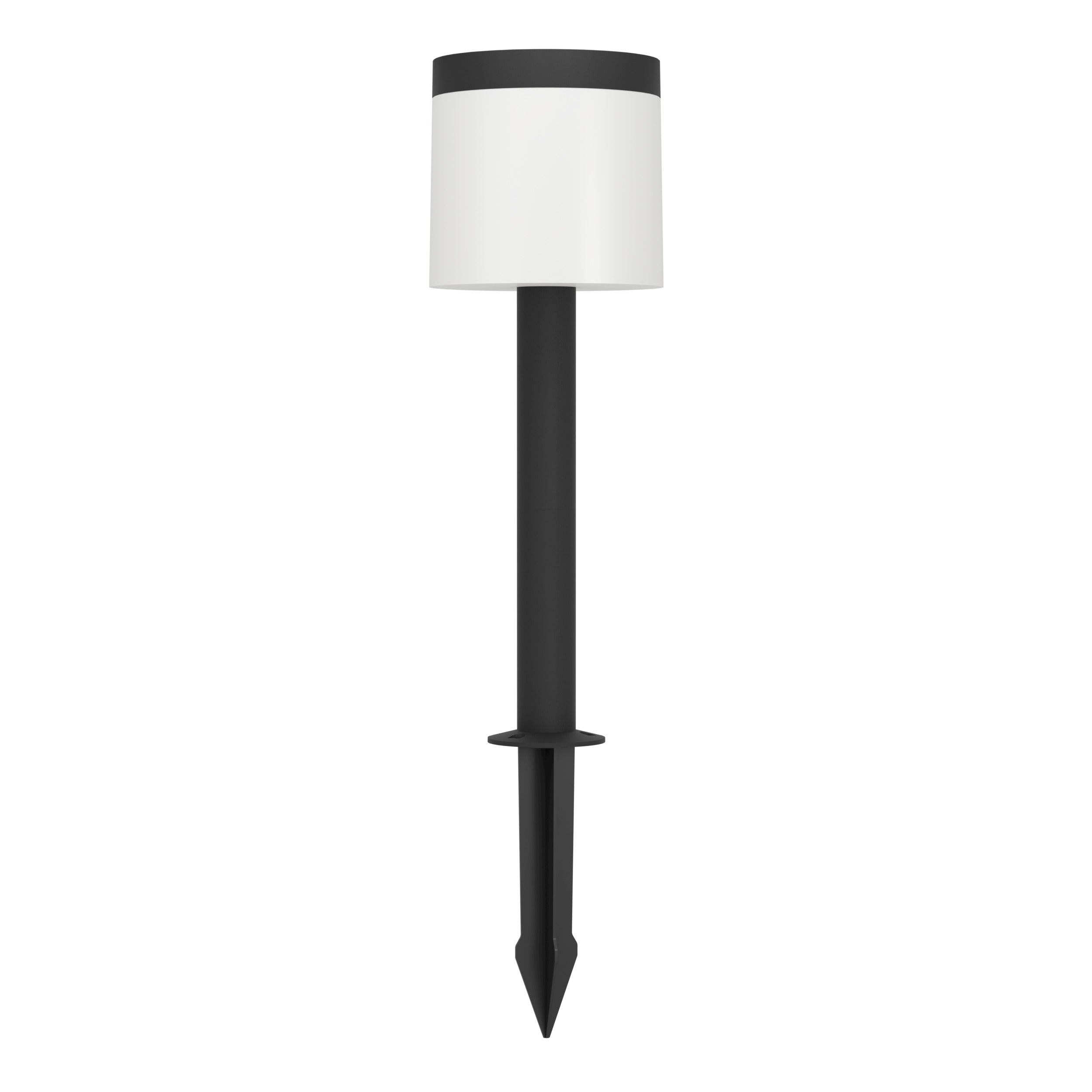 EGLO solar priklamp buiten Pantete - led - 65 cm - zwart/wit