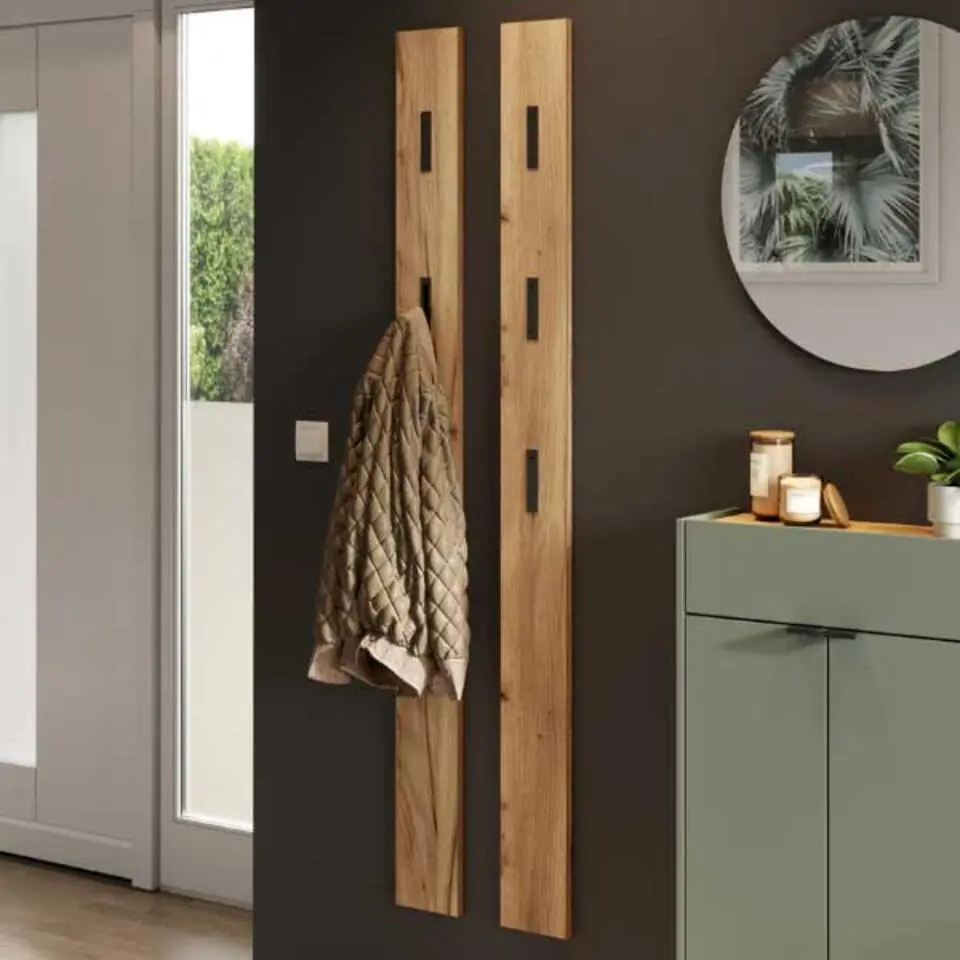 Wandkapstok Amika 3 haken - eikdecor
