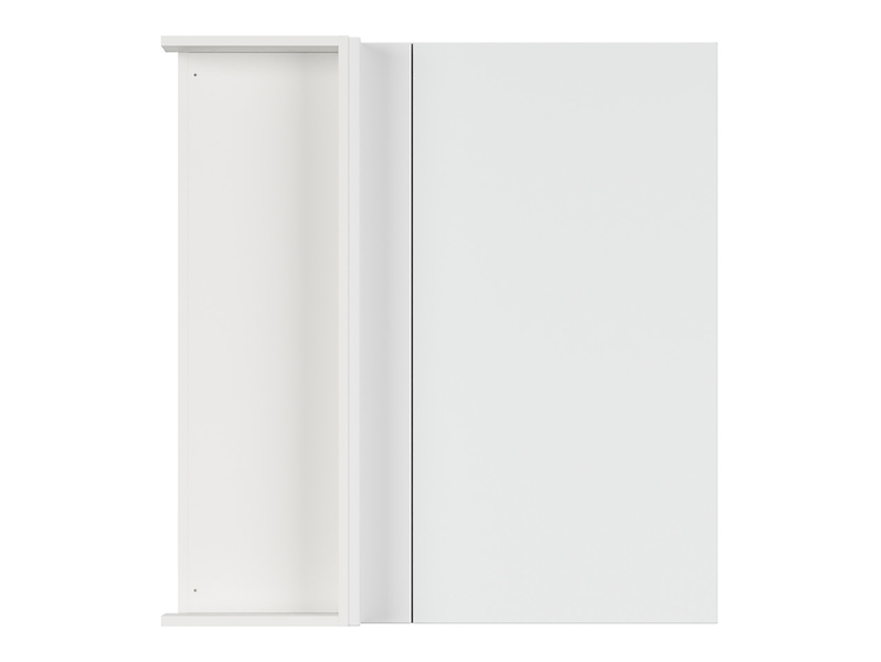 Szafka kuchenna górna Top Line 2 narożna lewa śnieżny super mat zabudowuje naroże 90x95cm