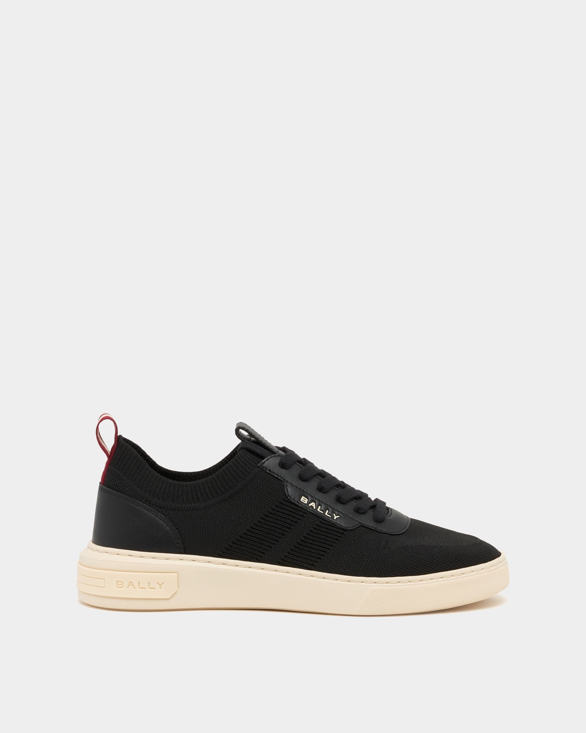 Bally Lift Sneaker aus schwarzem Stoff