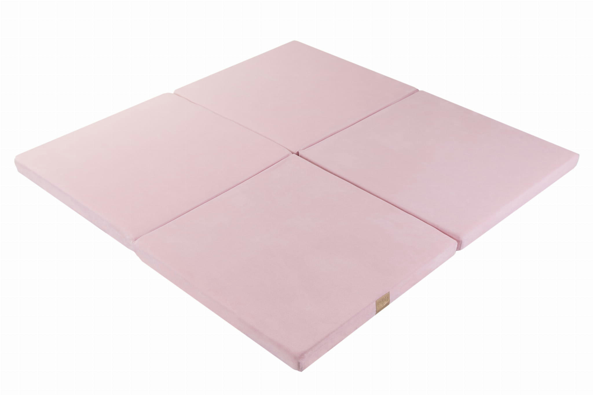 - Tapis de jeu carré rose 120x120cm