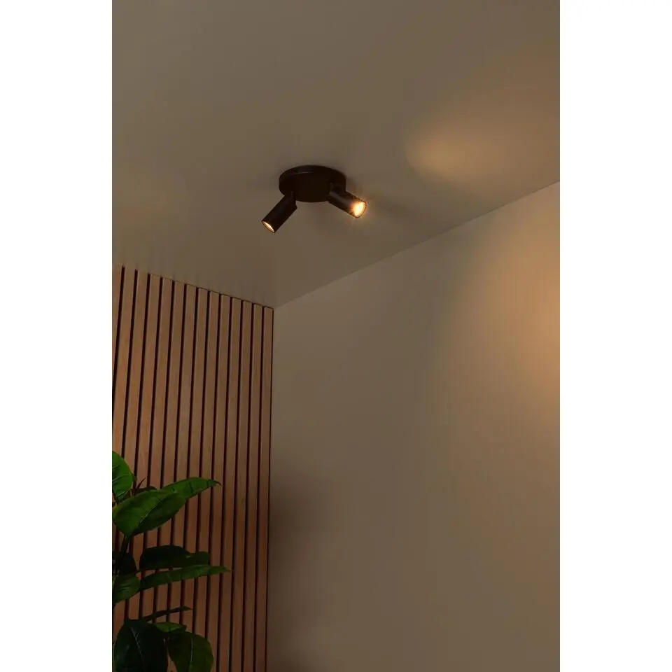 Lucide RITMO Plafondspot - Zwart