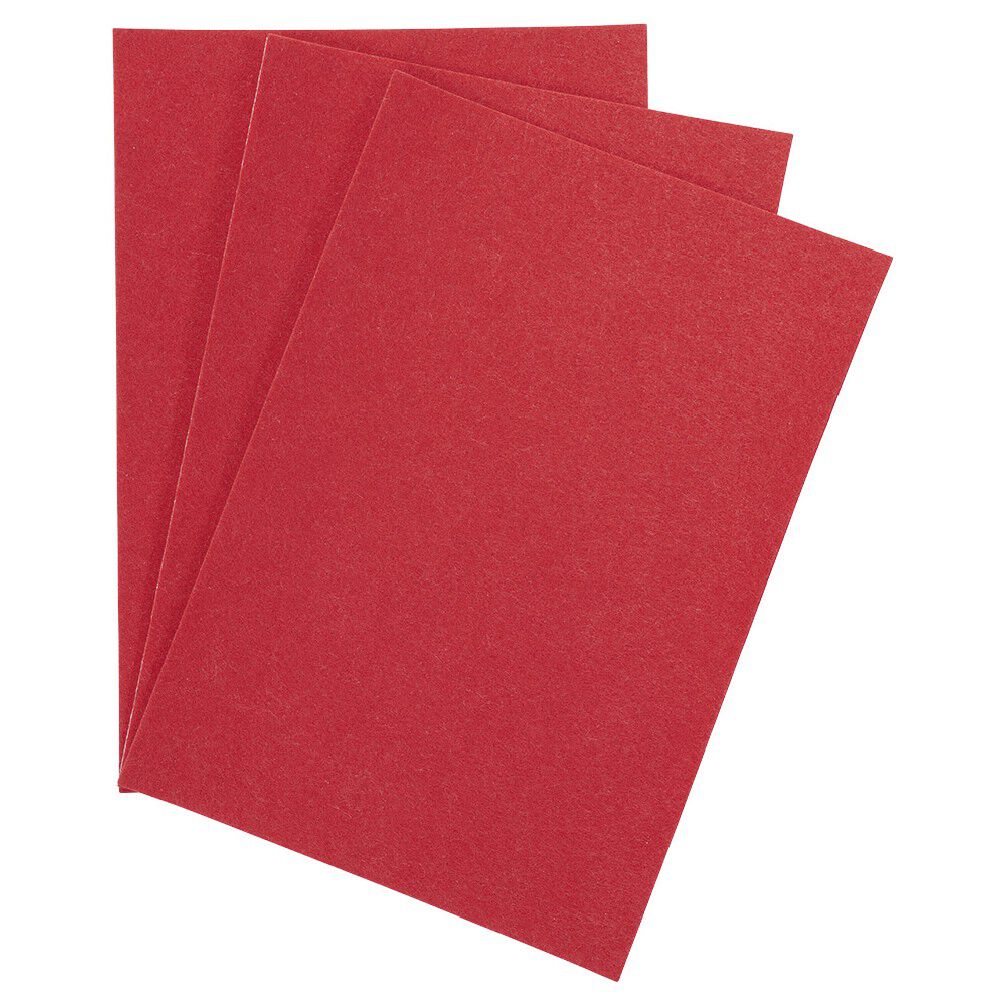 Feuille de feutrine adhésive x3