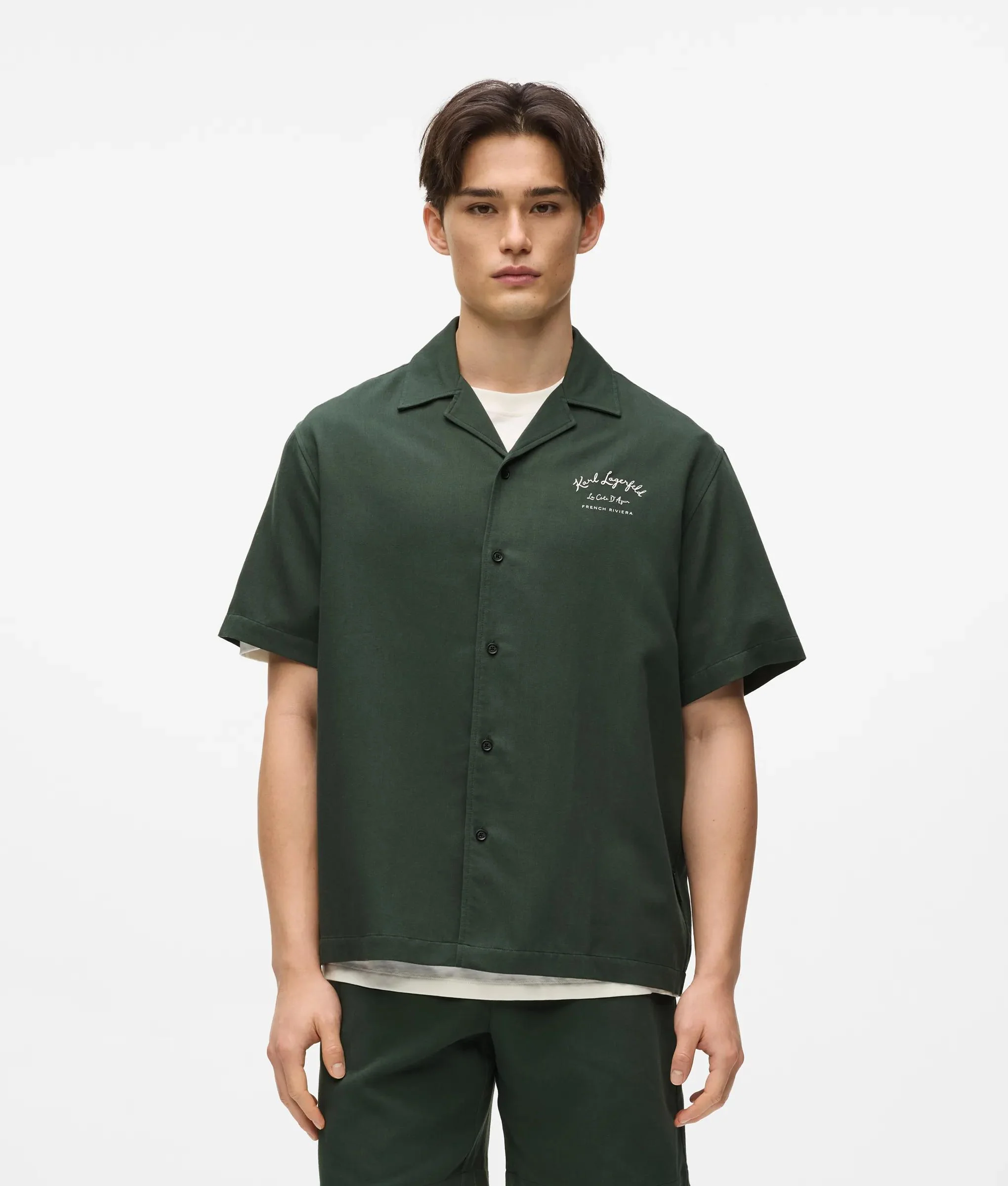 Chemise Côte D'Azur à manches courtes