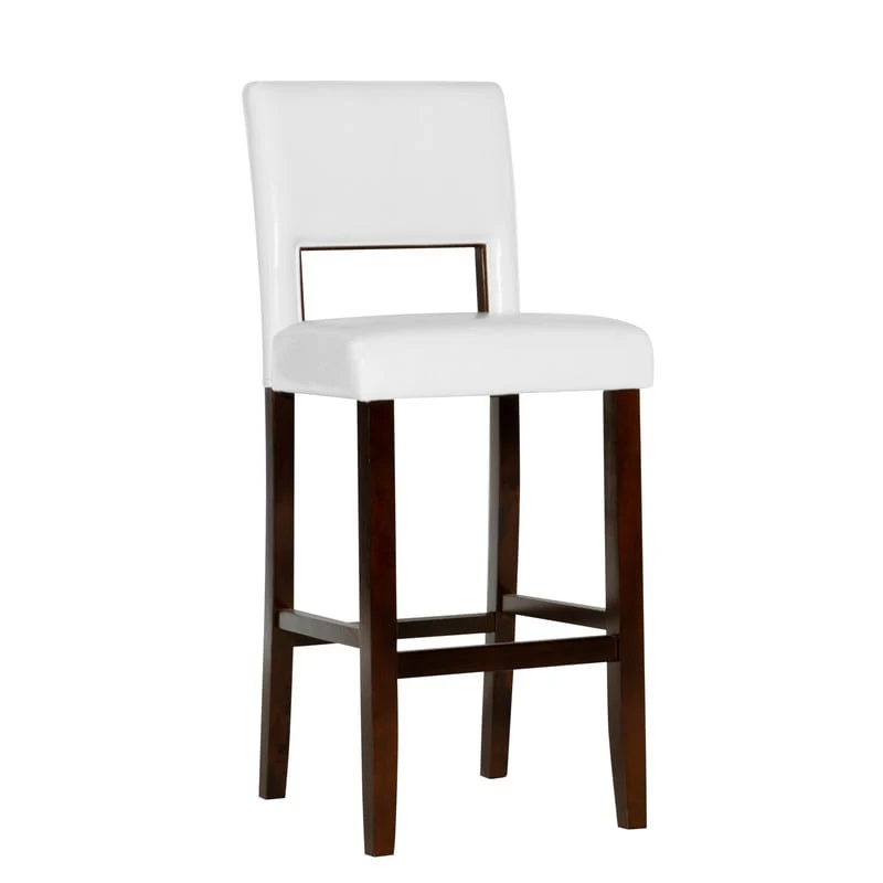 Linon Warren Faux Leather 30.75-inch Bar Stool
